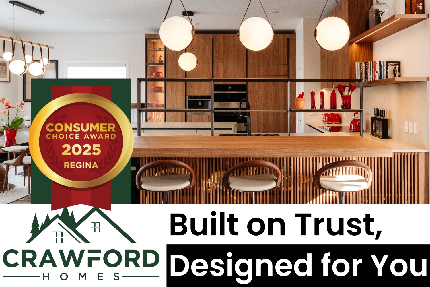 Crawford Homes Wins 2025 Regina Consumer Choice Award